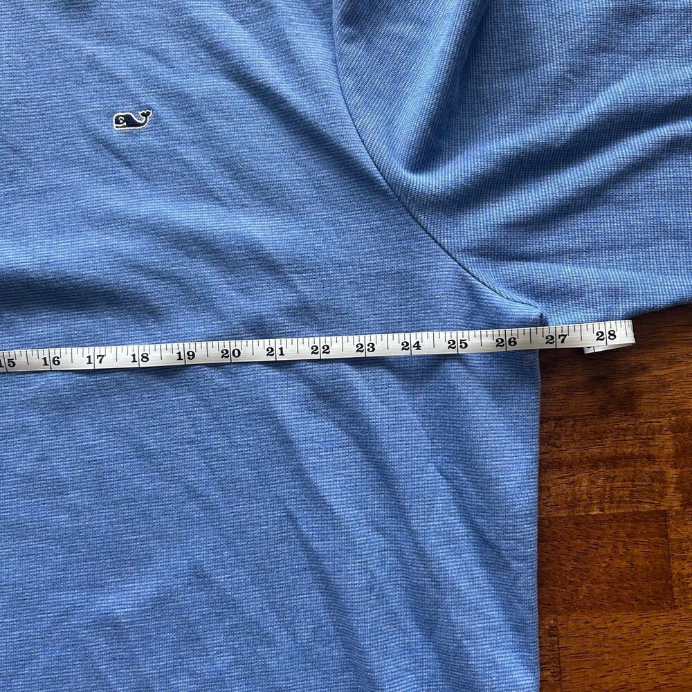 Vineyard Vines Men’s XL Light Blue Half-Zip Pullover – Preppy Classic.​ - Picture 4 of 8